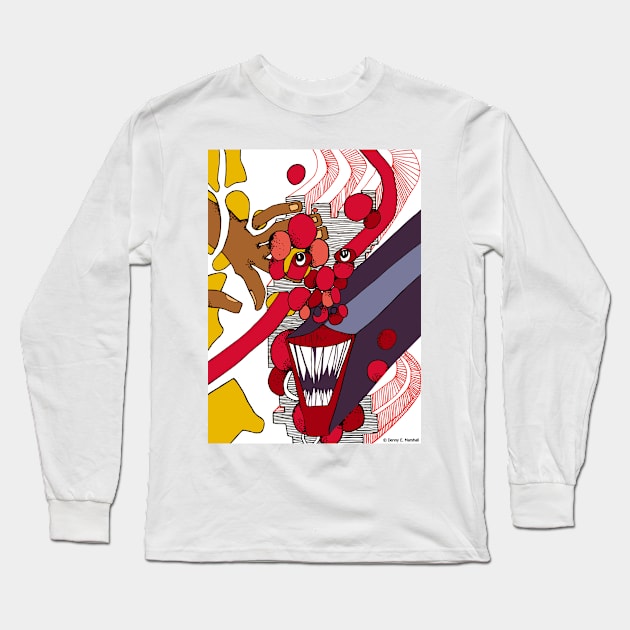 Invisible Hand Long Sleeve T-Shirt by dennye